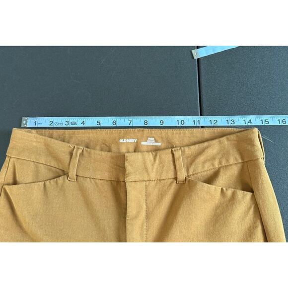 Old‎ Navy Brown Office Business Career Straight Leg Pixie Dress Pants Size 6 - Picture 8 of 11